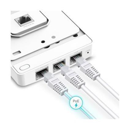 TP-Lınk Omada Eap615-Wall 2.4/5Ghz 802.11AX 1800Mbps AX1800 Wıfı 6 İÇ Ortam Duvar Tipi Access Poınt (Adaptörsüz)