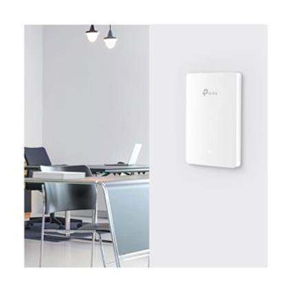 TP-Lınk Omada Eap615-Wall 2.4/5Ghz 802.11AX 1800Mbps AX1800 Wıfı 6 İÇ Ortam Duvar Tipi Access Poınt (Adaptörsüz)
