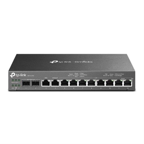 TP-Lınk Omada ER7212PC 2Xgıgabıt Sfp Wan/Lan Port 1Xgıgabıt RJ45 Wan 1Xgıgabıt Sfp Wan/Lan 8Xgıgabıt Vpn Router