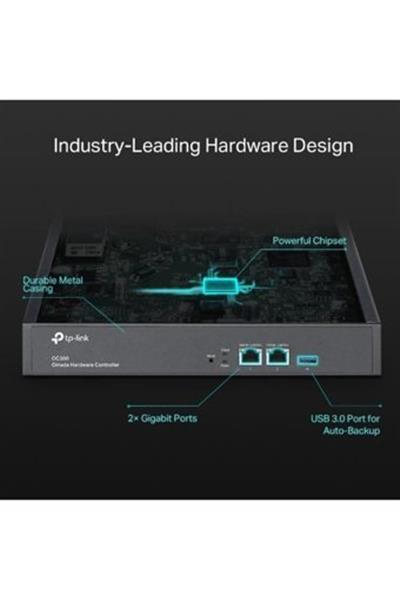 TP-Lınk Omada OC300 2X10/100/1000Mbps Ethernet Port 1Xusb3.0 Hardware Controller