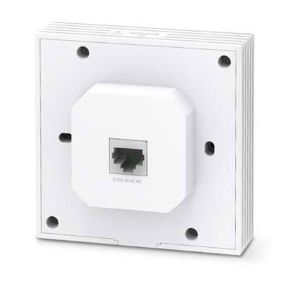 TP-Lınk Omada Eap650-Wall AX3000 Dual Band Wıfı6 2Xgbıt RJ45 Port 574Mbps/2.4Ghz/2402Mbps/5Ghz Access Poınt (Adaptörsüz)