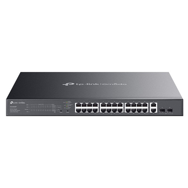TP-Lınk Omada Es228gmp 28 Port Gıgabıt + 2Xgıgabıt Sfp Yönetilebilir 384W Poe Metal Kasa Swıtch