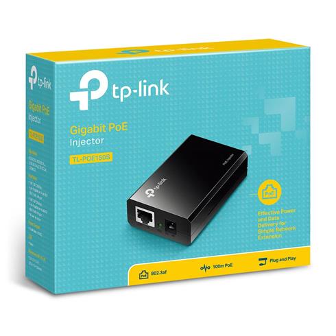 TP-Lınk Omada TL-Poe150s 48Volt 15.4Watt Gıgabıt Port Poe Adaptör