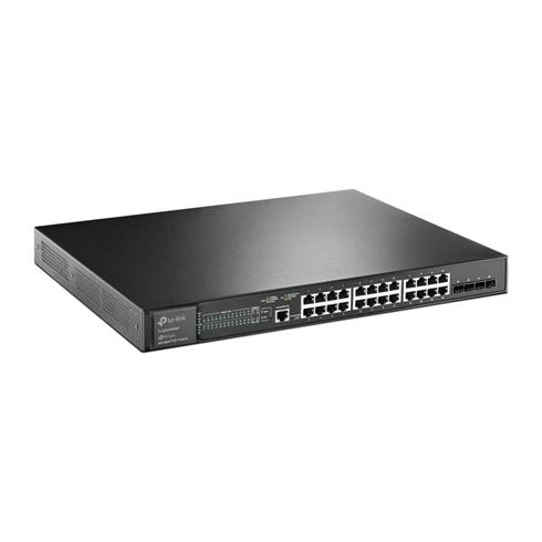 TP-Lınk Omada TL-Sg3428xmp 24 Port Gıgabıt + 4X10GB Sfp Uplınk Yönetilebilir 384W Poe Rackmount Swıtch