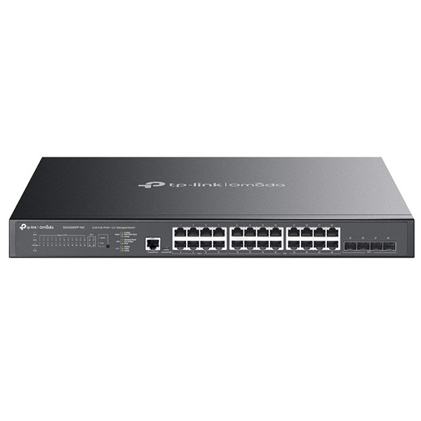 TP-Lınk Omada TL-Sg3428xpp-M2 24 Port 2.5GB 4 Port 10GE Sfp+ L2+ 500W Poe Yönetilebilir Swıtch