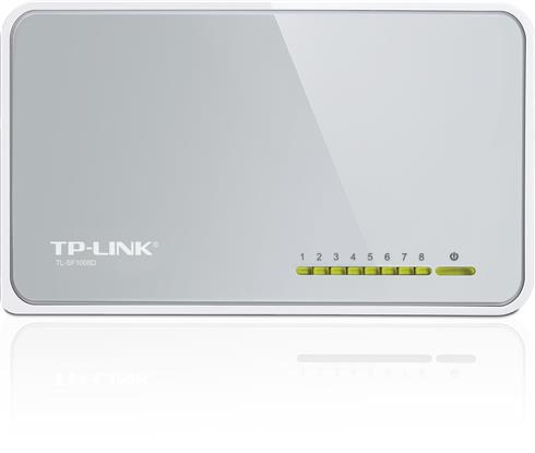 TP-Lınk TL-SF1008D 8 Port 10/100 Plastik Kasa Swıtch