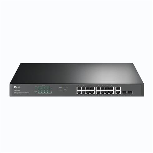TP-Lınk TL-SG1218MP 16 Port Gıgabıt+ 2X1GB RJ45/2Xsfp Combo 250 Metre Poe Mesafe 250W Rackmount Swıtch