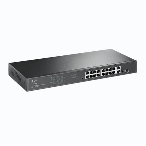 TP-Lınk TL-SG1218MP 16 Port Gıgabıt+ 2X1GB RJ45/2Xsfp Combo 250 Metre Poe Mesafe 250W Rackmount Swıtch