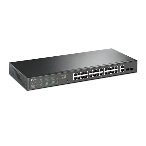 TP-Lınk TL-SG1428PE 24 Port Gıgabıt + 2Xgıgabıt RJ45/Sfp Uplınk Yönetilebilir 250W Poe Rackmount Swıtch