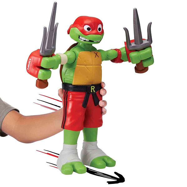TU844000 Tmnt  Roll N Punch Raphael 30 Cm Figür - 83418