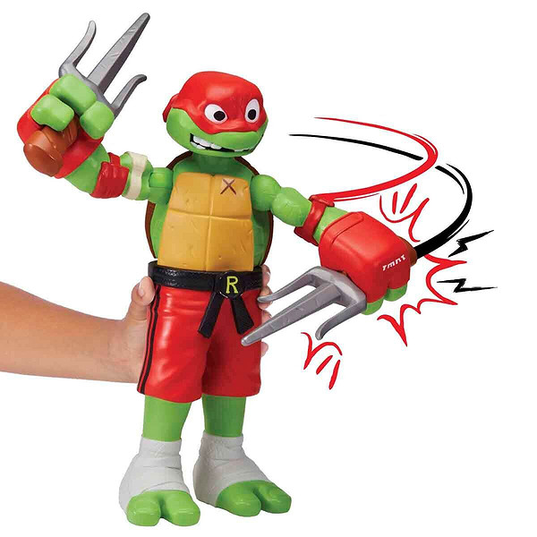 TU844000 Tmnt  Roll N Punch Raphael 30 Cm Figür - 83418