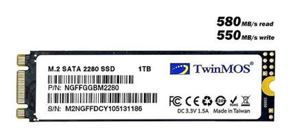 1 TB Twınmos M.2 2280 Sata3 580/550 Ngffggbm2280
