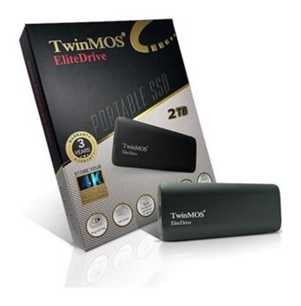 2 TB Twınmos Ext Ssd Usb3.2/Type-C Dark Grey Pssd2tbmedb