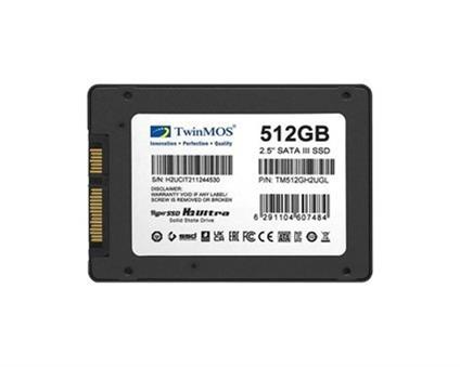 512 GB Twınmos 2.5 Sata3 580/550 3Dnand Grey Tm512gh2ugl