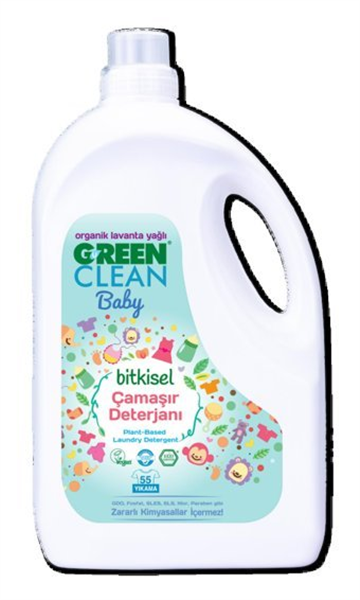 Green Clean Baby Bitkisel Çamaşır Deterjanı 2750 Ml (55 Yıkama)
