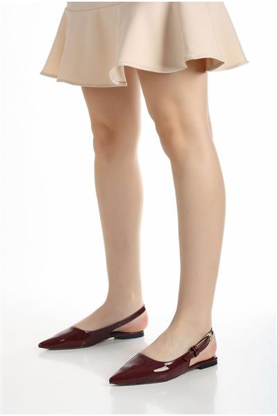 Ummar Bordo Rugan Babet Ayakkabı