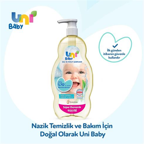 Uni Baby Bebek Şampuanı 900 Ml