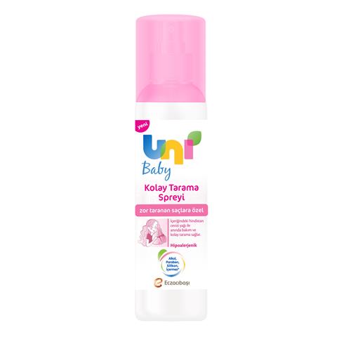 Uni Baby Kolay Saç Tarama Spreyi 200 Ml