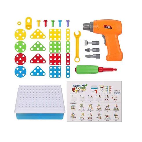 Urt014-001 Birlik, 3D Eğitici Matkap Seti Hayvanlar Özel Fiyatlı Ürün