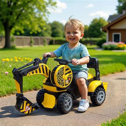 Urt030-001  Pedalsız Bin-Git İnşaat Aracı- Kepçe