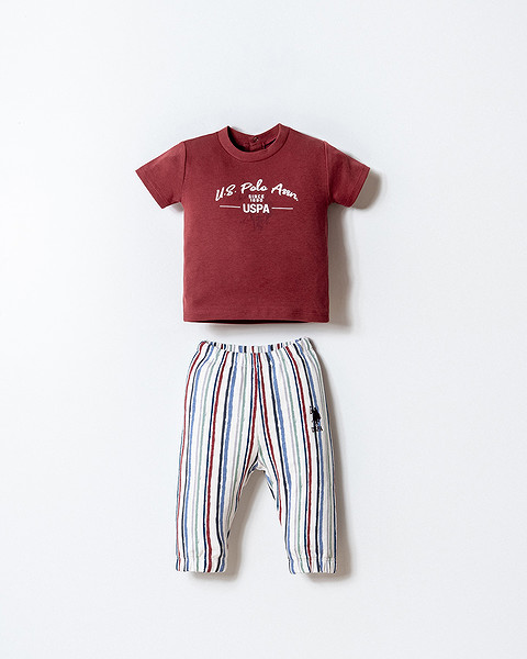 U.S. Polo 2Li Takım Usb2879 Bordo