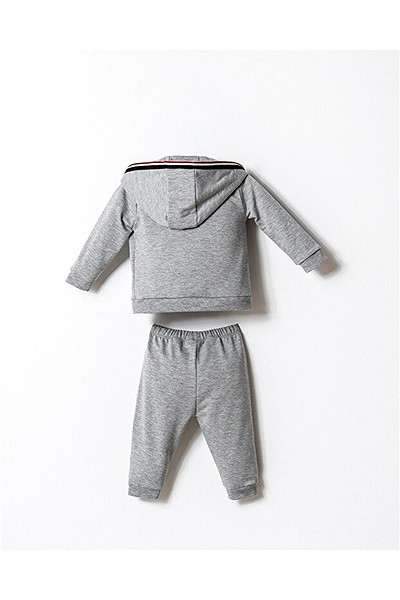 U.S. Polo 3Lü Takım Usb2875 Gri Melanj