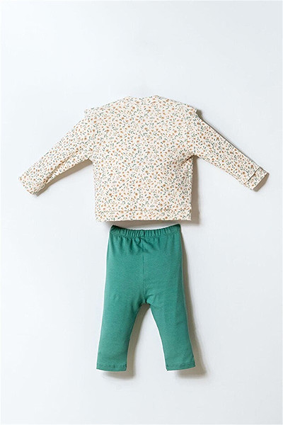 U.S. Polo 3Lü Takım Usb2981 Ekru Yeşil