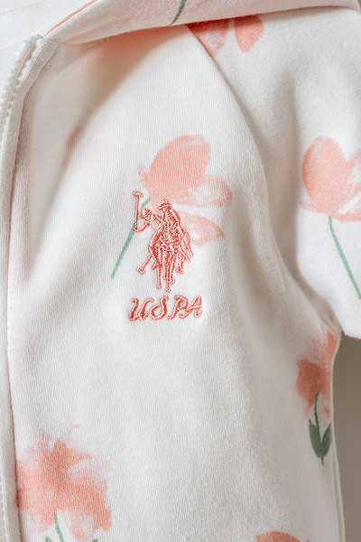 U.S. Polo 3Lü Takım Usb2990 Beyaz-Pudra