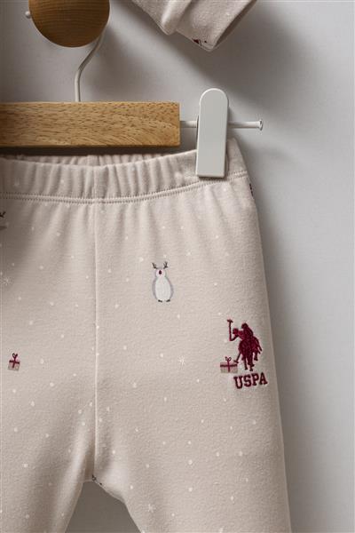 U.S. Polo Assn 2 Li Takım Usb2532 Bej