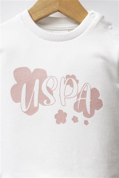 U.S. Polo Assn 2 Li Takım Usb2769 Beyaz-Pudra