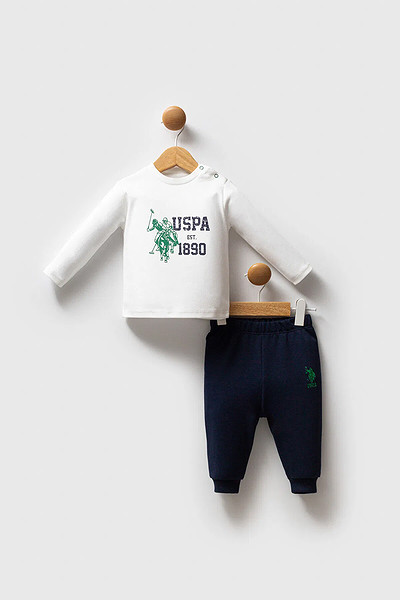 U.S. Polo Assn 3'Lü Takım Usb2553 Lacivert-Yeşil