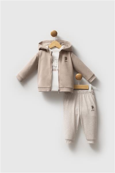 U.S. Polo Assn 3'Lü Takım Usb2579 Kum