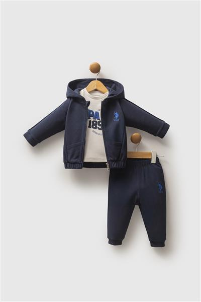 U.S. Polo Assn 3'Lü Takım Usb2584 Lacivert