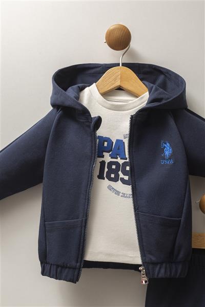 U.S. Polo Assn 3'Lü Takım Usb2584 Lacivert