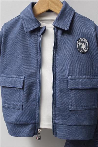 U.S. Polo Assn 3'Lü Takım Usb2597 Mavi