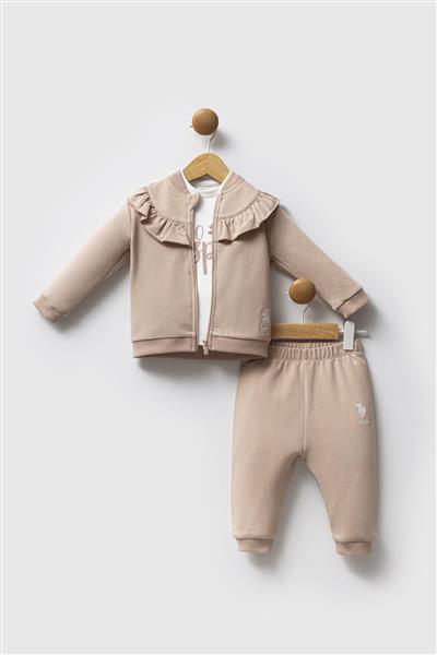 U.S. Polo Assn 3'Lü Takım Usb2723 Biscuit