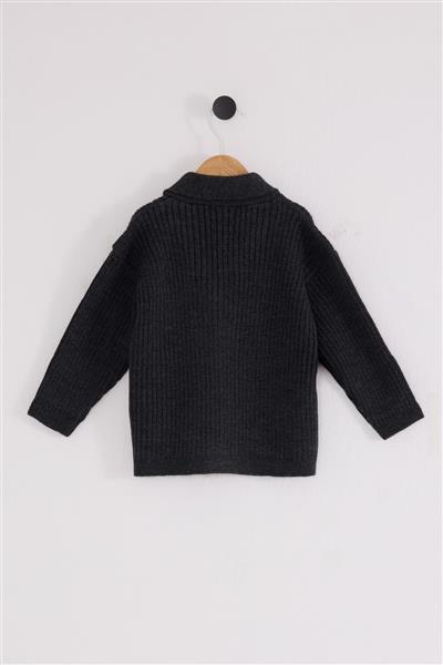 U.S. Polo Assn Bebek Hırka Usb2608 Antrasit Melanj