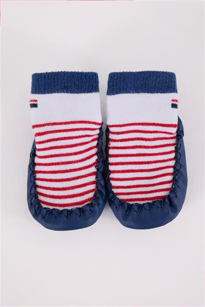 U.S. Polo Assn Çarık Çorap Usb2600 Beyaz-Lacivert