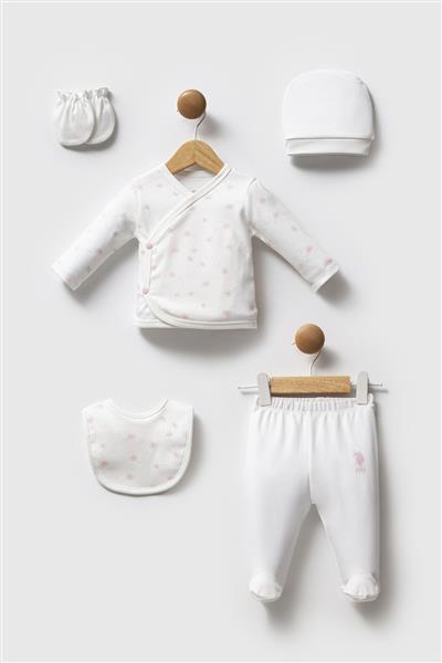 U.S. Polo Assn Hastane Çıkışı 5’Li Set Usb2701 Beyaz