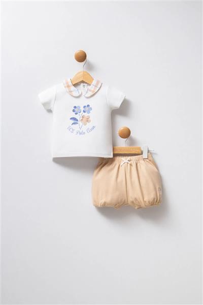 U.S Polo Bebek 2'Li Takım Usb2380 Beyaz