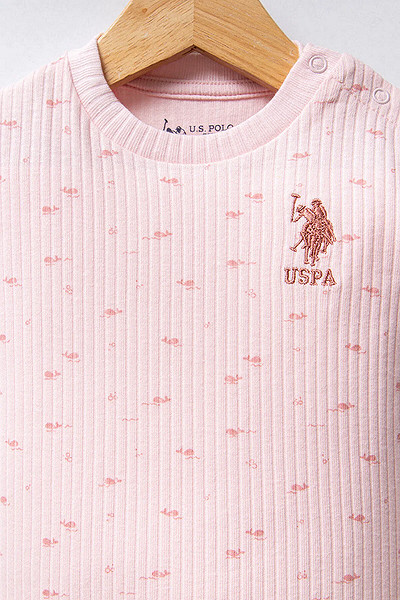 U.S Polo Bebek 2'Li Takım Usb2456 Pudra