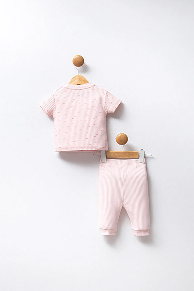 U.S Polo Bebek 2'Li Takım Usb2456 Pudra