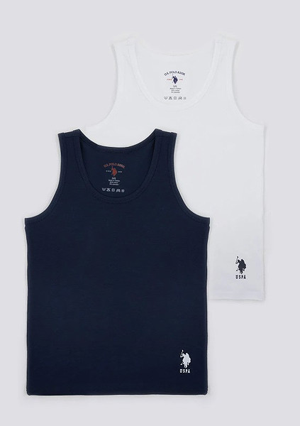 U.S. Polo Fanila US1380 Navy-White