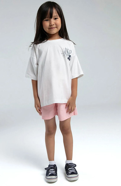 U.S. Polo Şort Takım US2072-G Beyaz