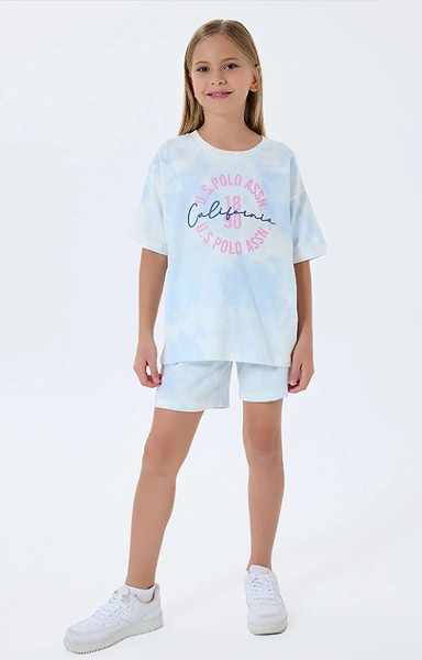 U.S. Polo Şort Takım US2514-4 Okyanus