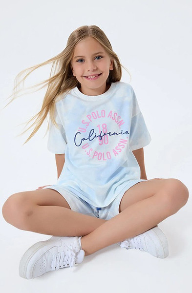 U.S. Polo Şort Takım US2514-4 Okyanus