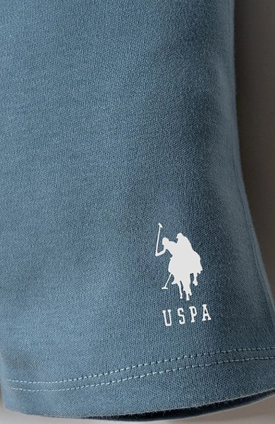 U.S. Polo Şortlu Takım Usb2855 Beyaz