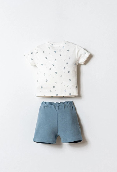 U.S. Polo Şortlu Takım Usb2855 Beyaz