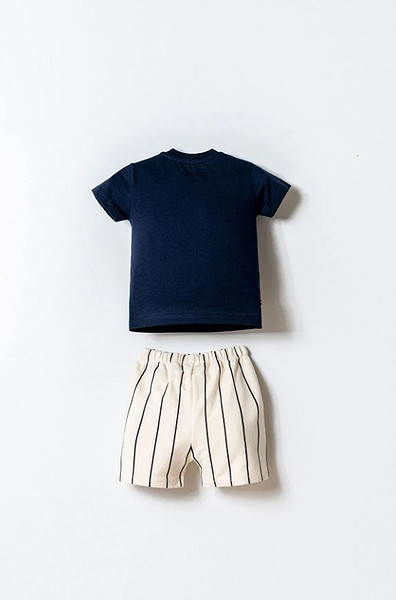 U.S. Polo Şortlu Takım Usb2869 Lacivert