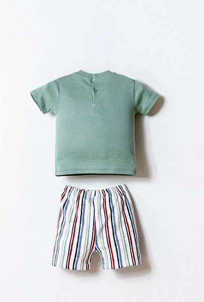 U.S. Polo Şortlu Takım Usb2880 Yeşil